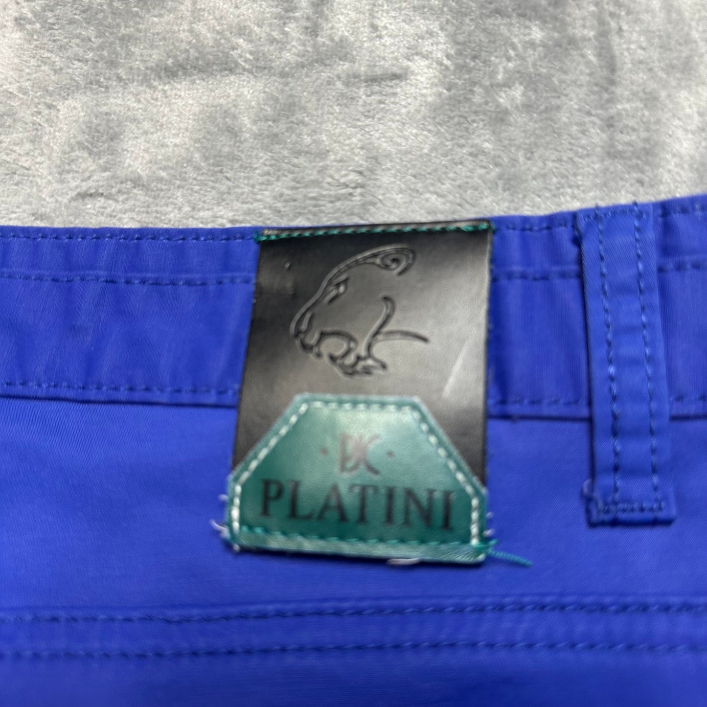 Platini Straight Jeans Men's Size 36x30 Blue