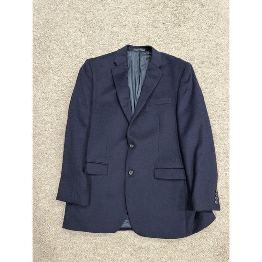 Lauren Ralph Lauren Men's Blazer Sport Jacket 100% Camel Hair Two Button 42L