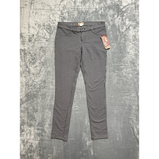 New Mudd Jegging Women's Size 11 Gray Gingham Check Pants