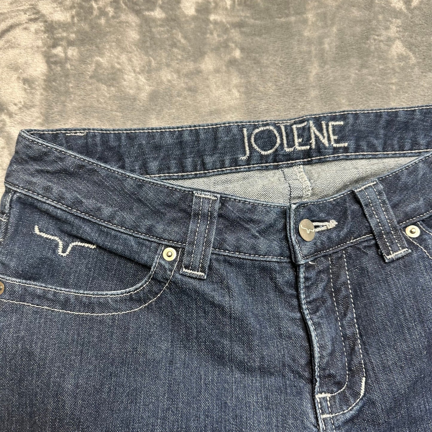 Kimes Ranch Jolene Bootcut Jeans Women's Size 8 Blue Denim