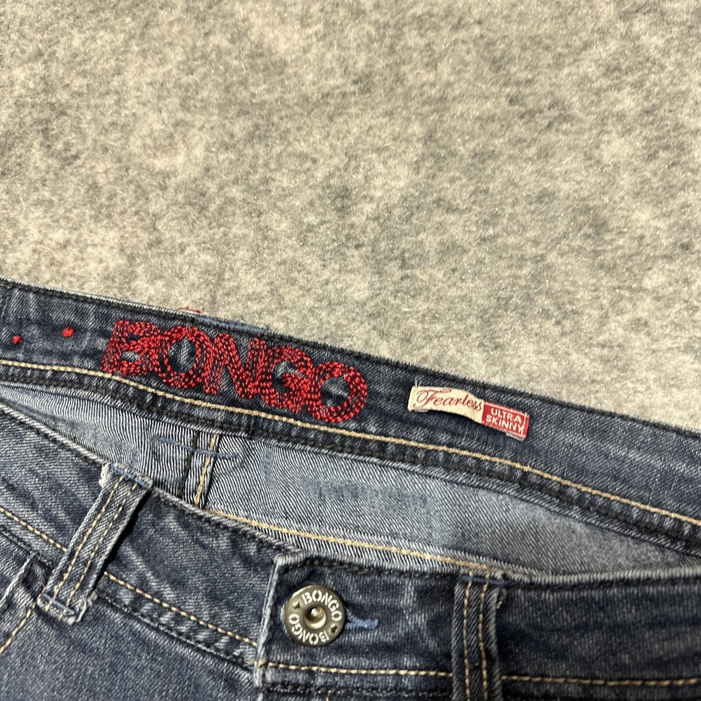 Bongo Skinny Women's Jeans Size 9 Blue Dark Denim