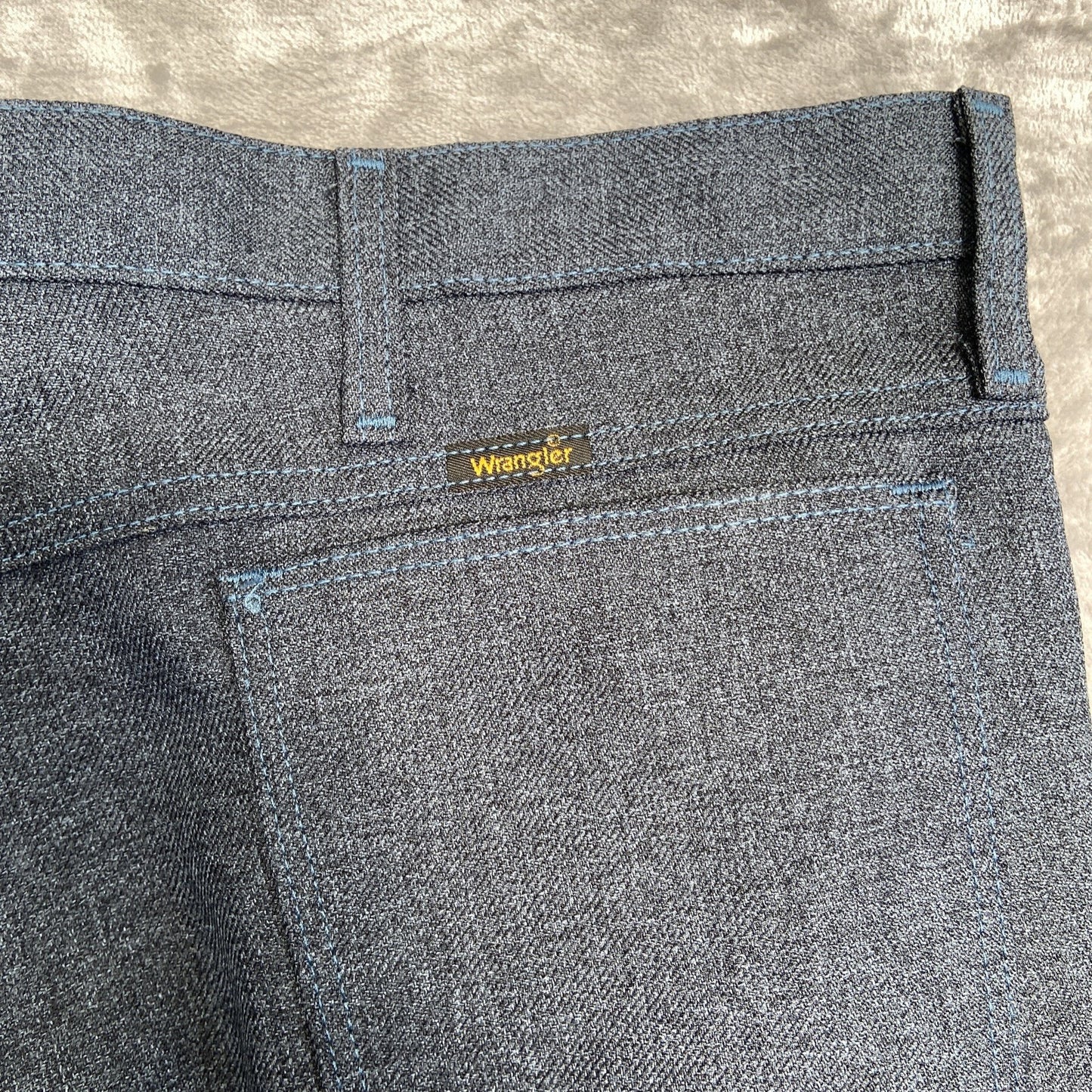 New Wrangler 82HU Ranch Western Pants Men's Size 38x30 Teal Blue