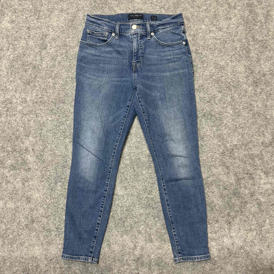Lucky Brand Women's Ava Mid Rise Crop Skinny Jeans Size 6/28 Blue Medium Wash