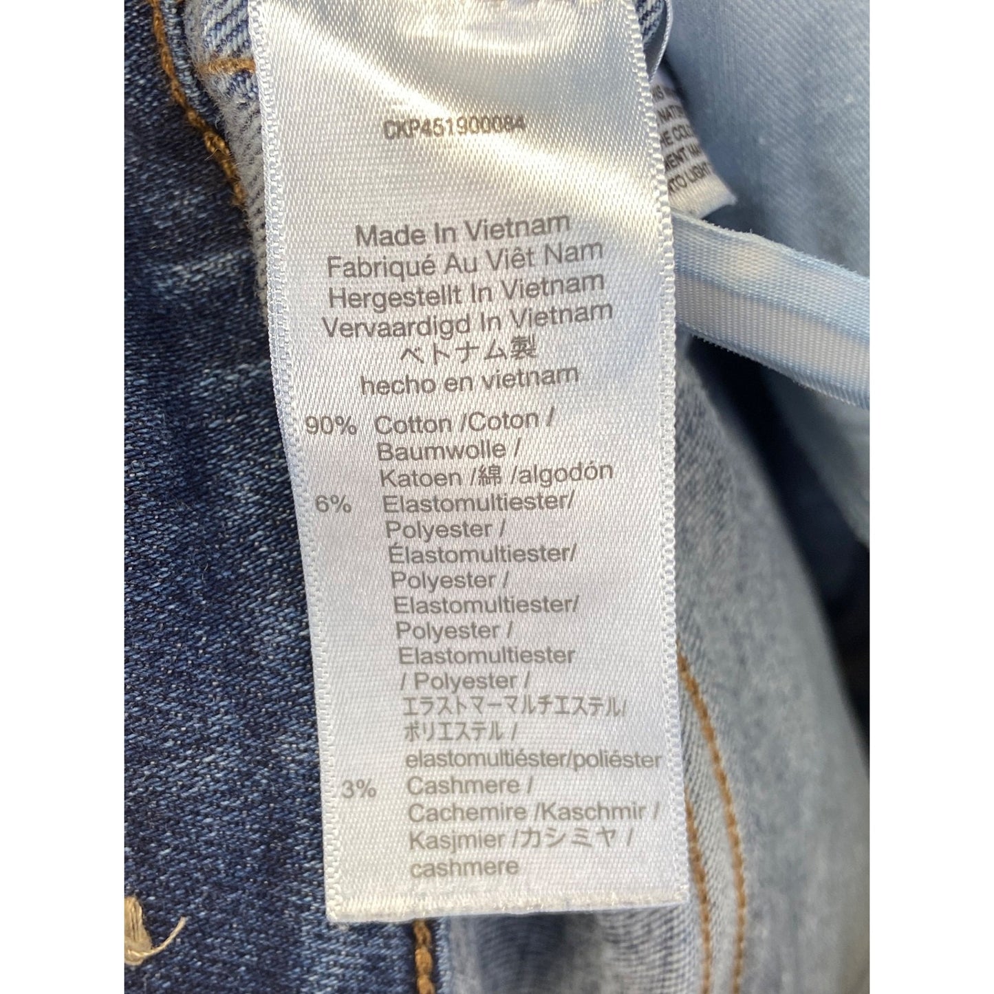 Madewell Women's 10" High Rise Skinny Jeans Size 27 Blue