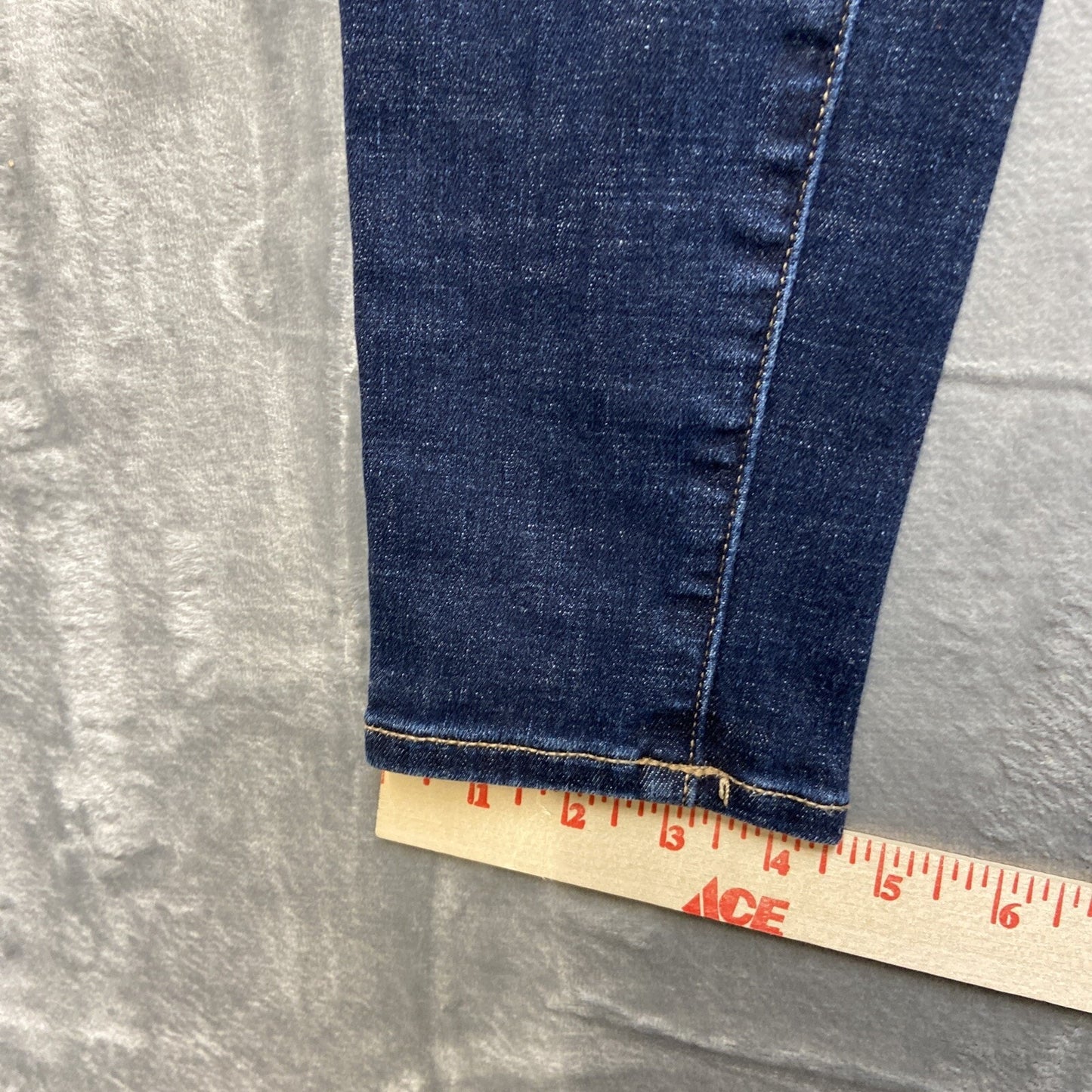American Eagle Jegging Skinny Jeans Women's Size 4 Long Blue Denim