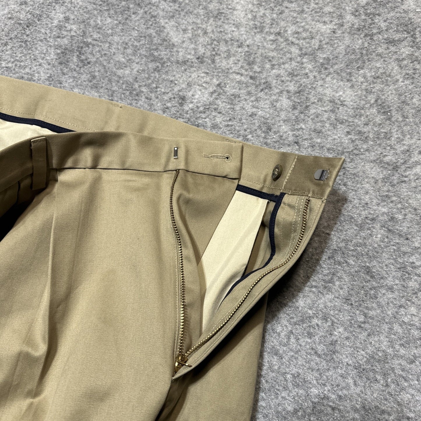 New Dockers Signature Khaki Pleated D3 Classic Fit Dress Pants Men's 36x29 Tan