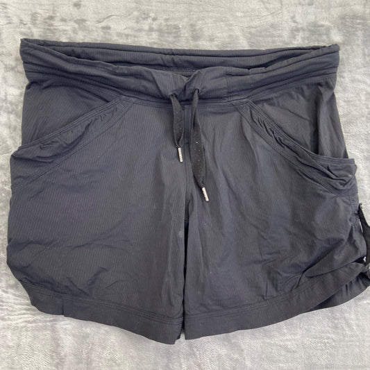 Lululemon Women's On the Fly Shorts Black Size XL #534424