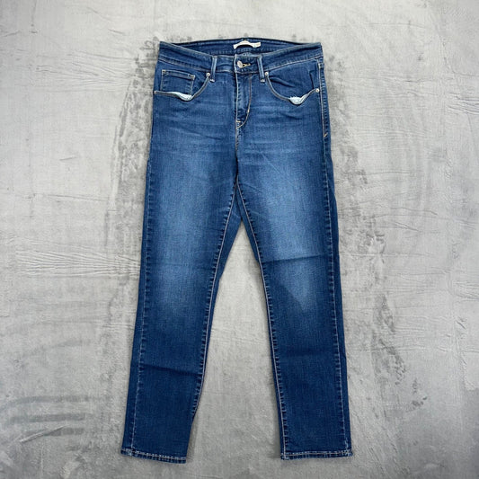 Levi's Women's Classic Mid Rise Skinny Jeans Size 10 Blue #2024