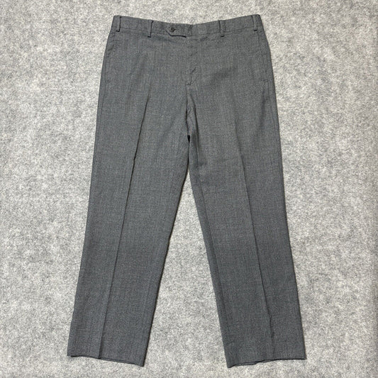 Zanella For Nordstrom Devon Men's Dress Pants Size 38x30 Gray Medium Wash Denim