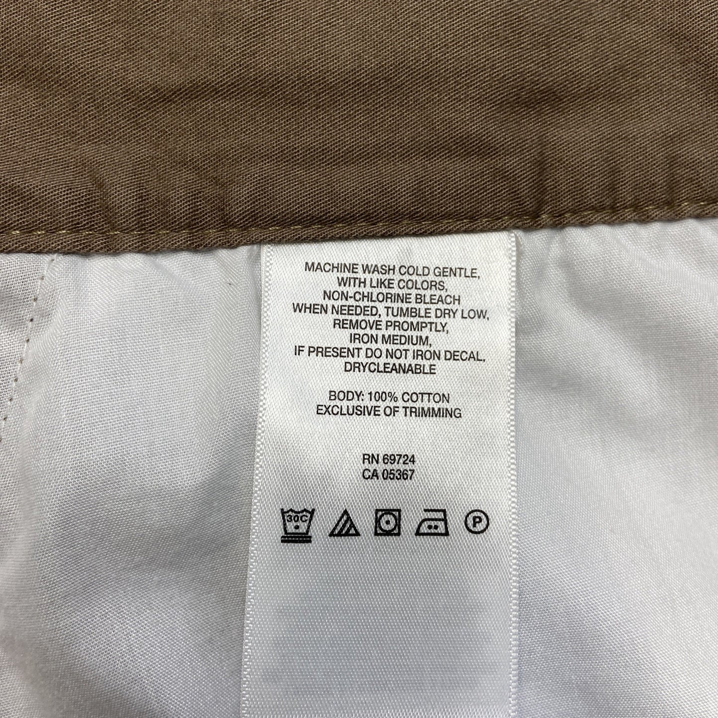 Columbia Outdoor Utility Pockets Hiking Cargo Shorts Men's Sz 50 Brown