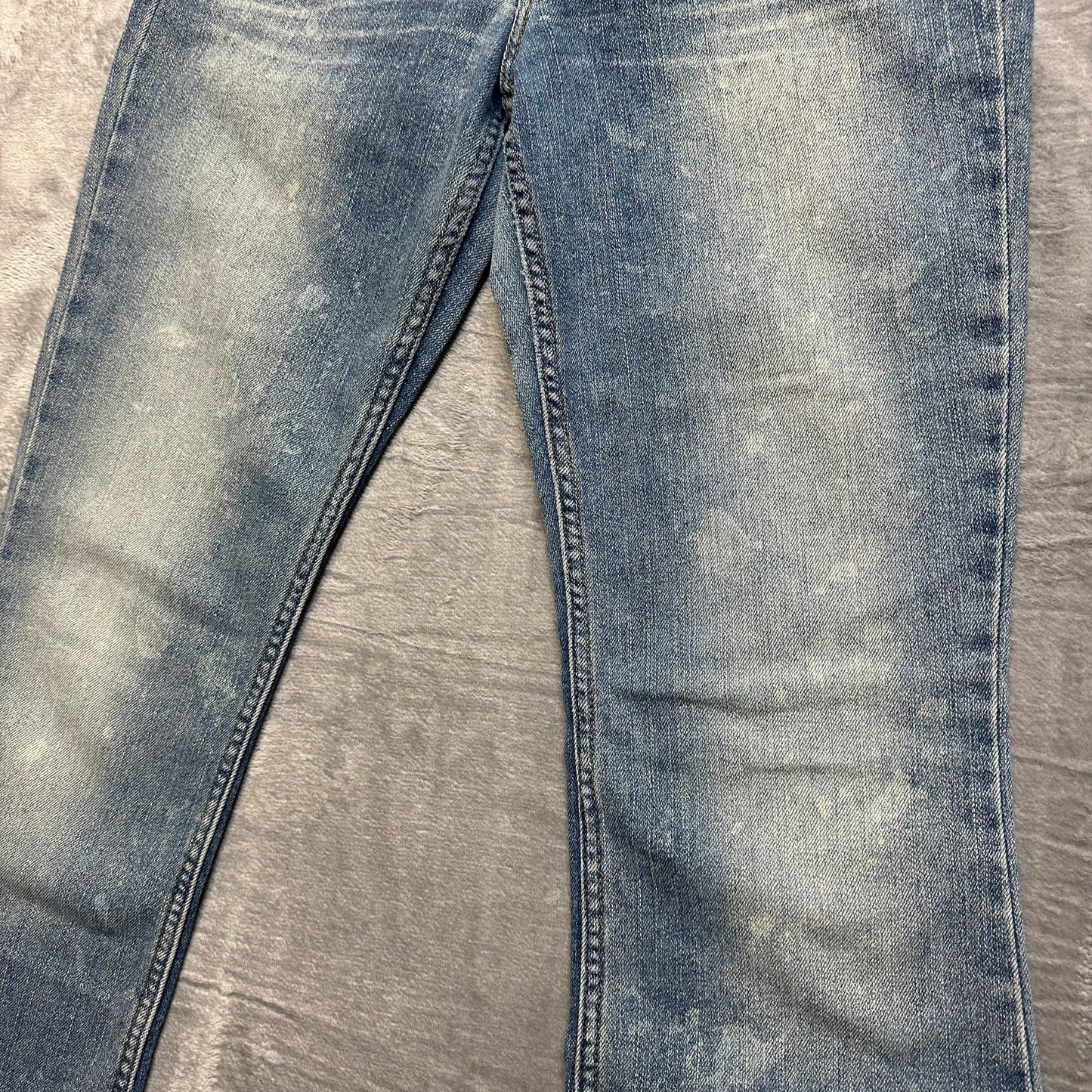 Vintage American Eagle Flared Jeans Women’s Size 8 Reg Faded Blue Denim