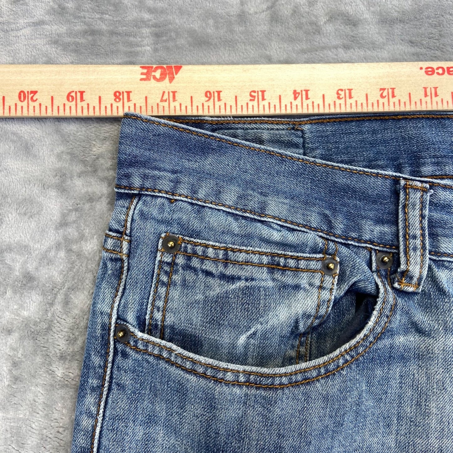 Urban Pipeiine Men's Straight Jeans Size 36 Blue Light Wash