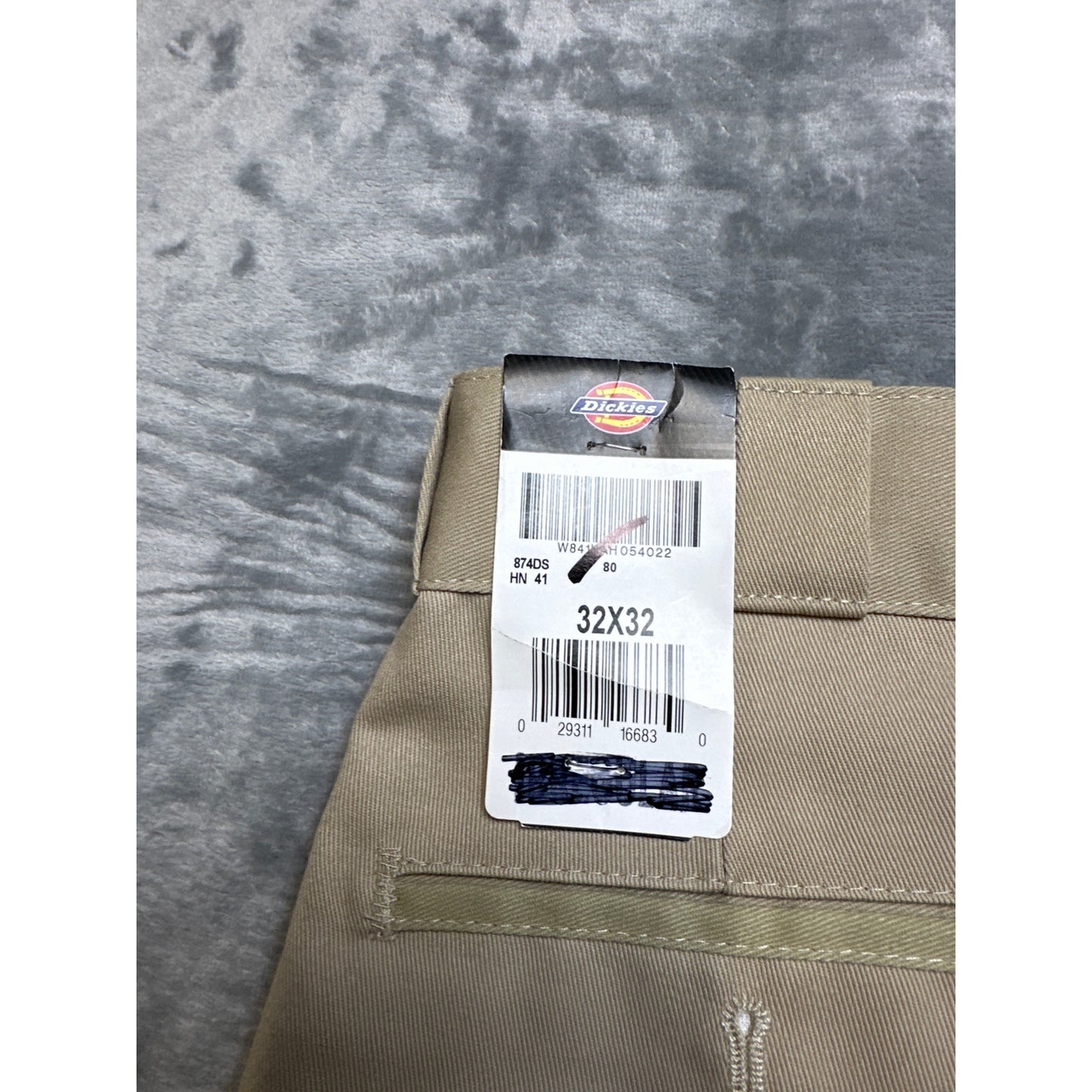 New Dickies 874 Original Fit Straight Leg Pants Men's Size 32x32 Tan Brown