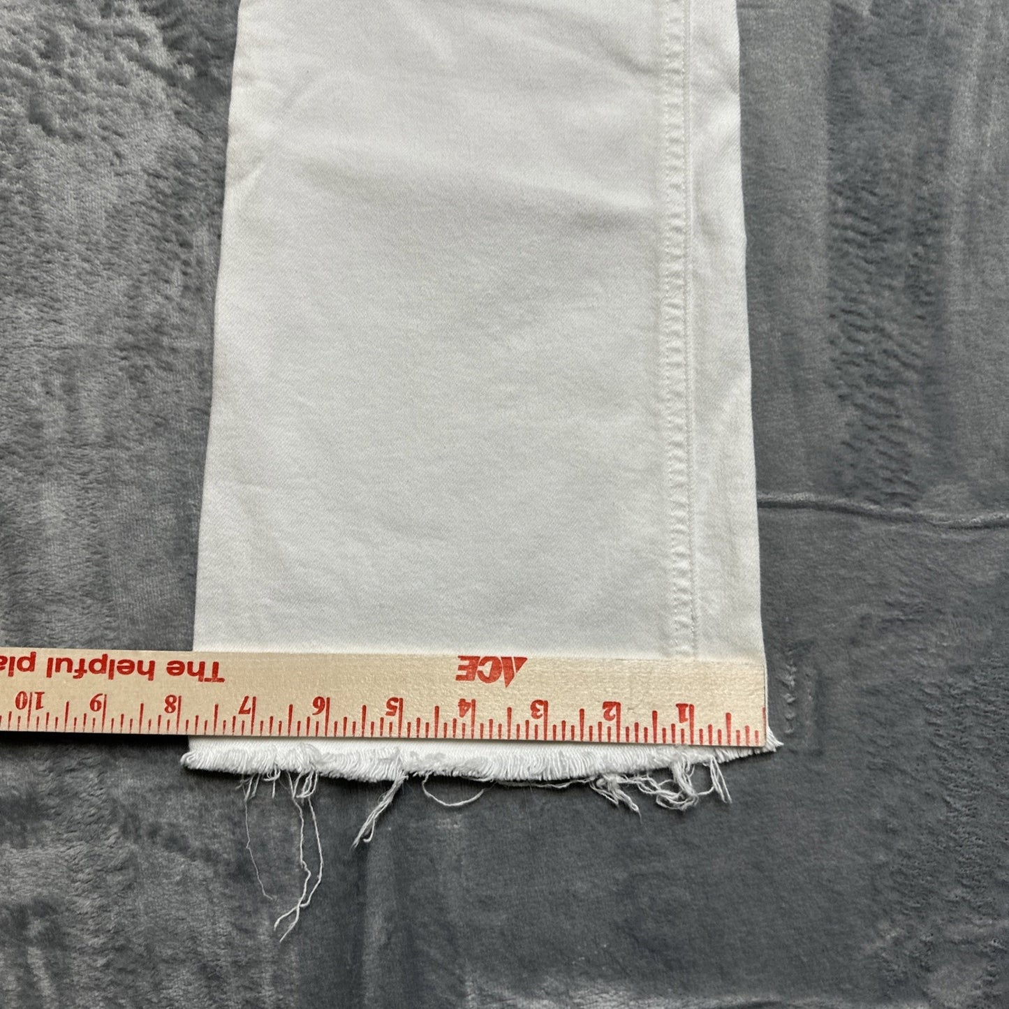 Rag & Bone Nina High Rise Ankle Flare Jeans Women's Size 26 White