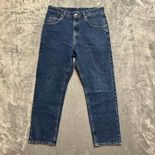 Vintage Wrangler Silver Edition Jeans Men's Size 36x32 Blue Denim