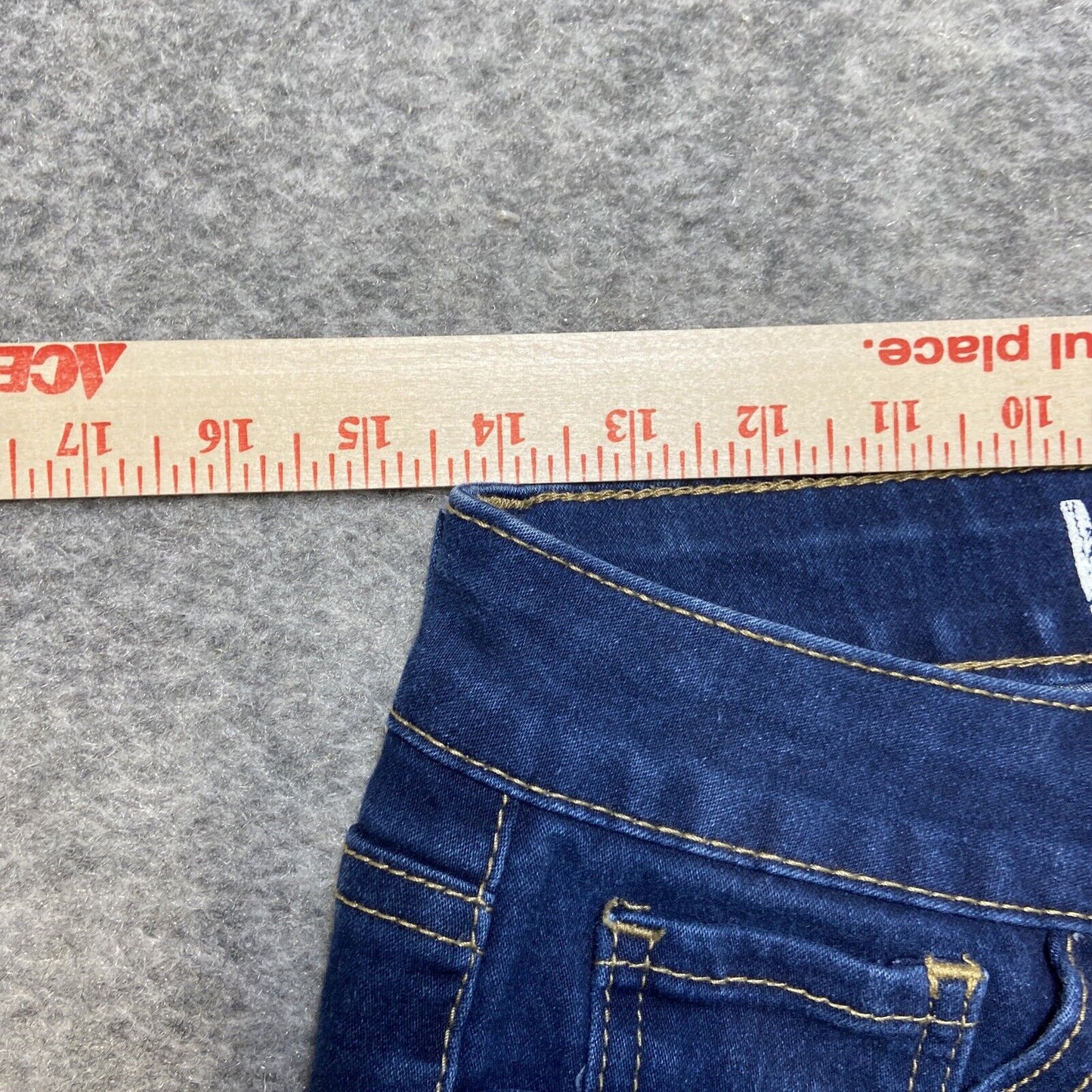 Hydraulic Skinny Jeans Women's Size 7/8 Blue Dark Wash Denim