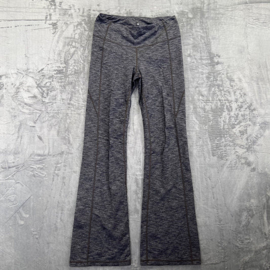 Athleta Women's Gray Flare Yoga Pants Size M Supplex Nylon #534424