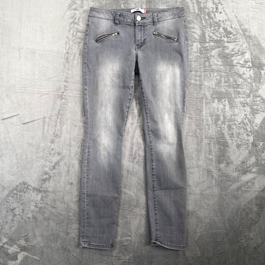 Cabi Skinny Jeans Women's Size 6 Gray Mid Rise