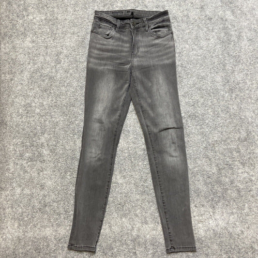 KUT From The Kloth High Rise Toothpick Skinny Jeans Women's Size 6 Gray Denim