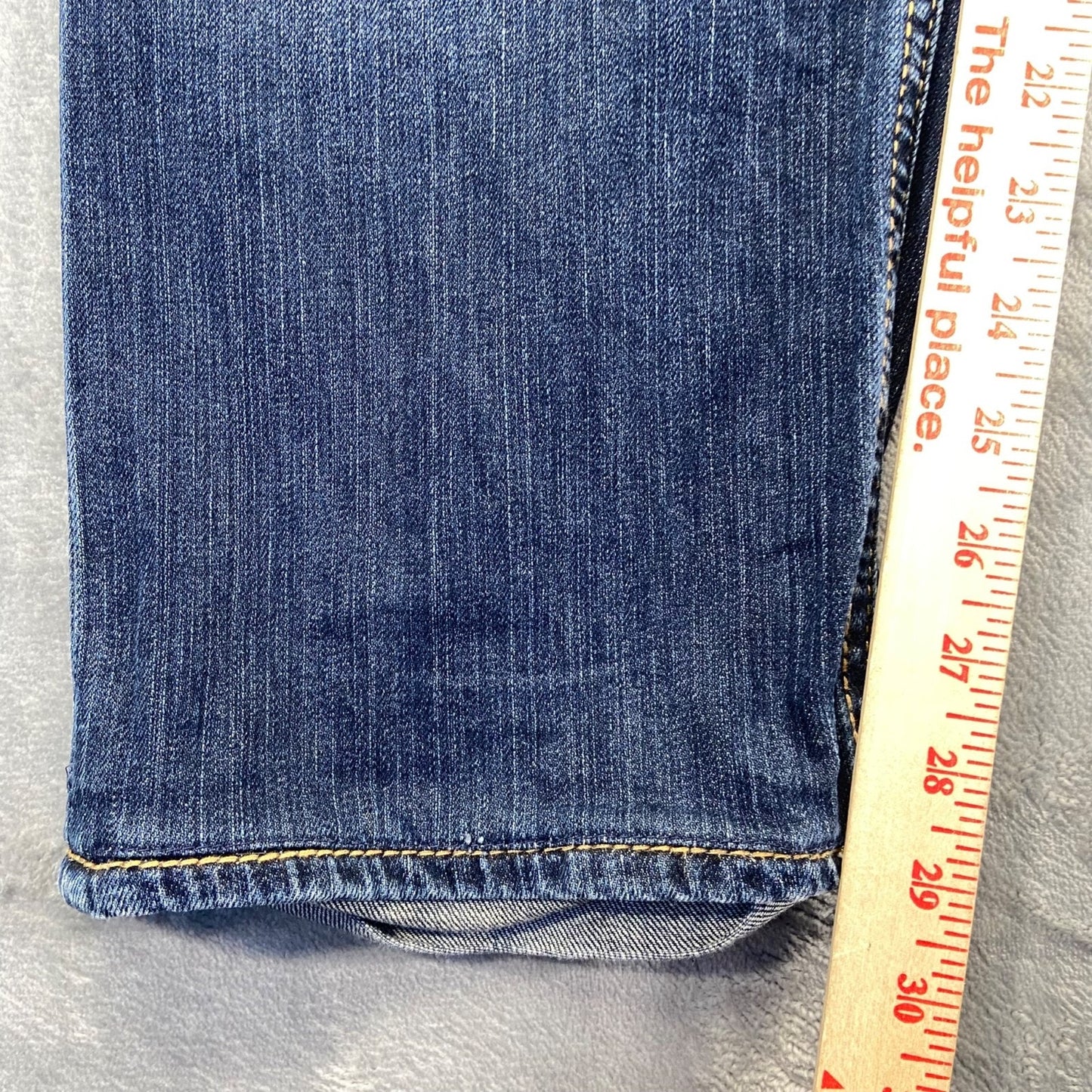 BKE Men's Ryan Straight Jeans Size 34R Blue Medium Wash