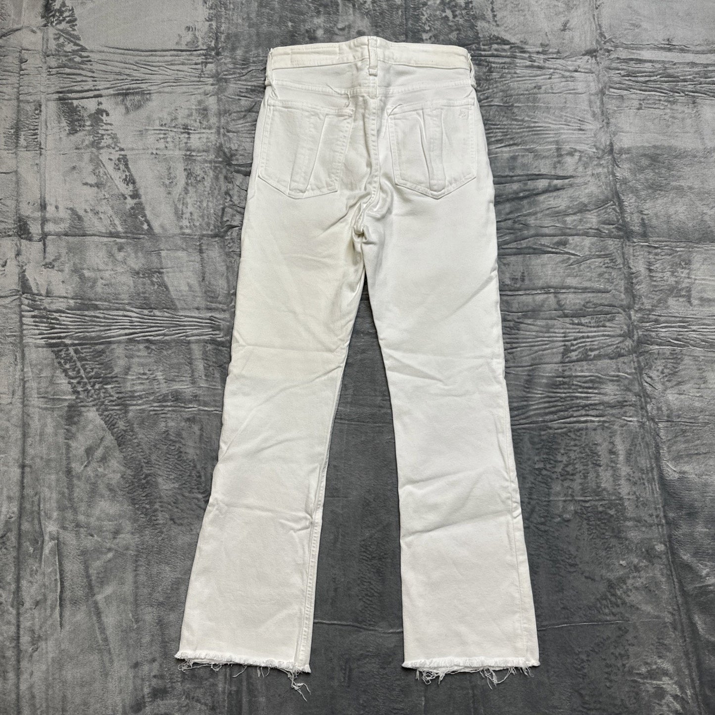 Rag & Bone Nina High Rise Ankle Flare Jeans Women's Size 26 White