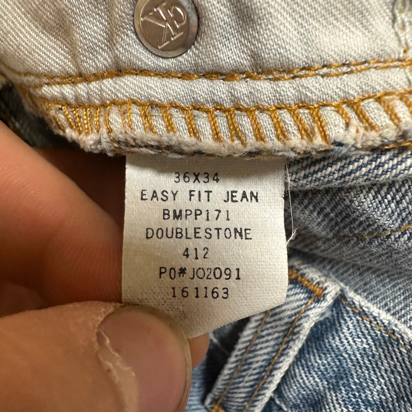 Calvin Klein Jeans Easy Fit Skinny Jeans Mens Size 36 Blue