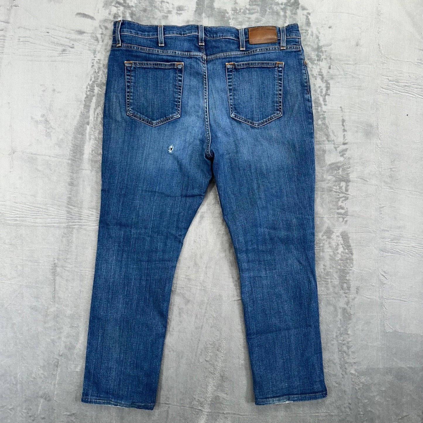 Tommy Jeans Straight Jeans Men's Size 36x28 Blue Medium Wash Denim *Hemmed*