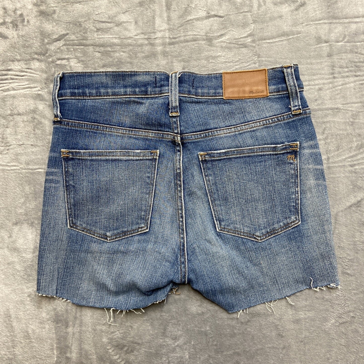 Madewell 9” High-Rise Skinny Denim Shorts Women’s Size 27P Blue Denim