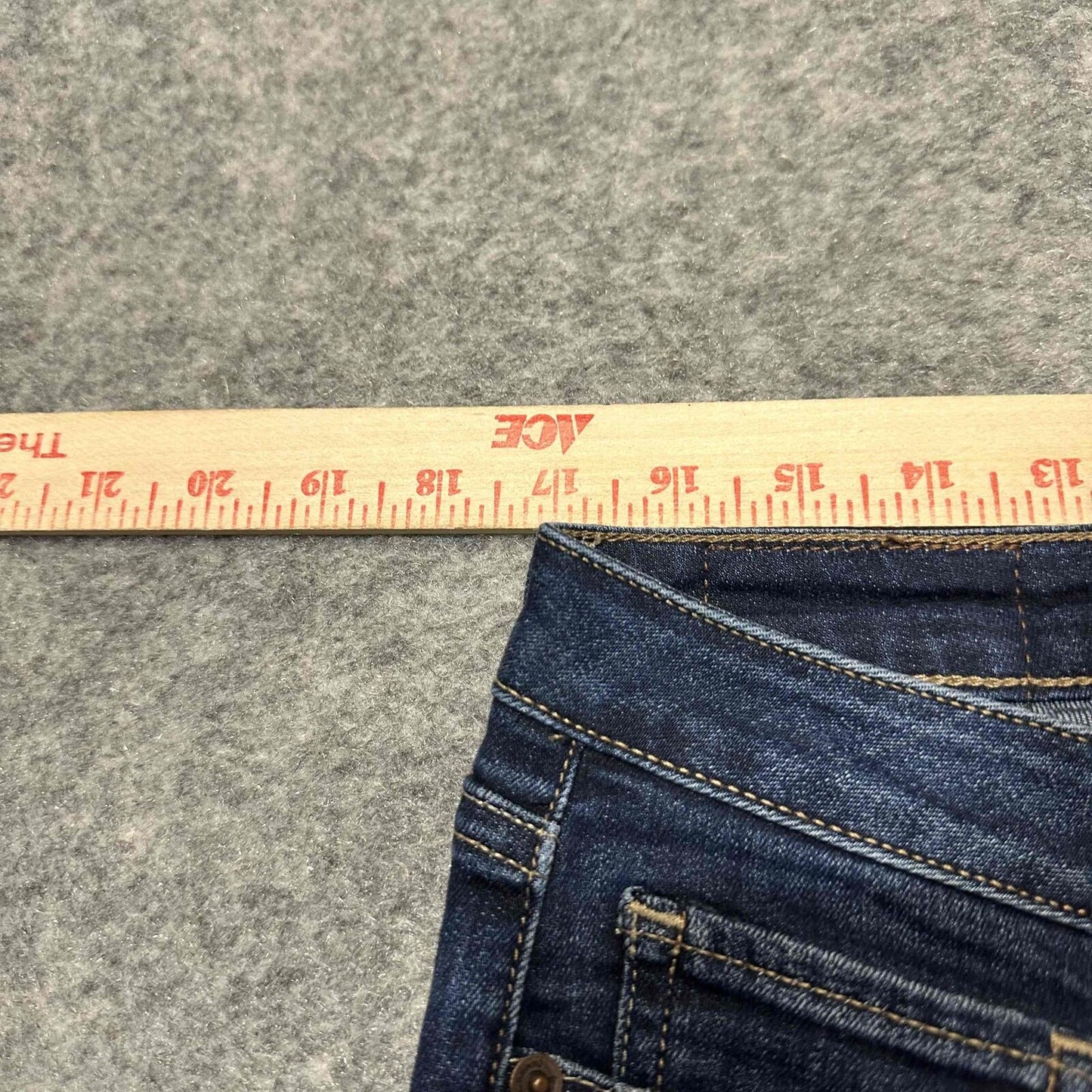 Lucky Brand Women' Lolita Skinny Jeans Size 14/32 Regular Blue Dark Wash Denim