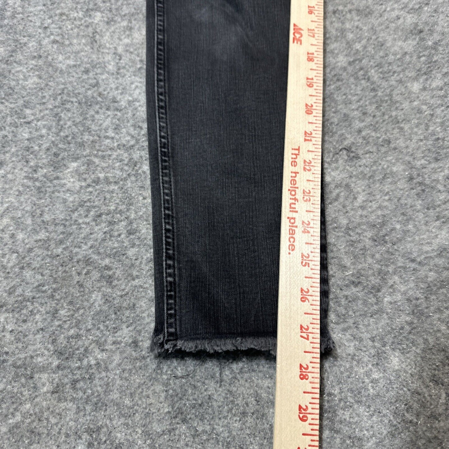 Madewell 10" High Rise Skinny Women's Jeans Size 29 Black Gray Denim