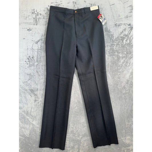 Vintage New Lady Dickson Jenkins Niver Women's Boot Flare Pants Size 40 Black