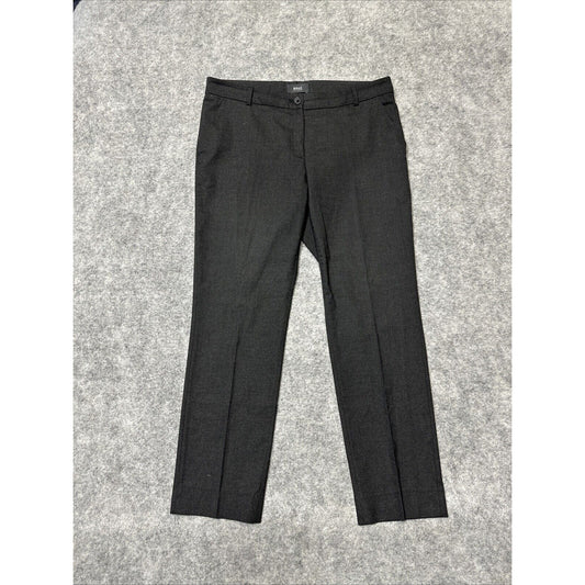 Brax Maron Women's Chino Pants Size 32x32 Gray Dark Wash Pants