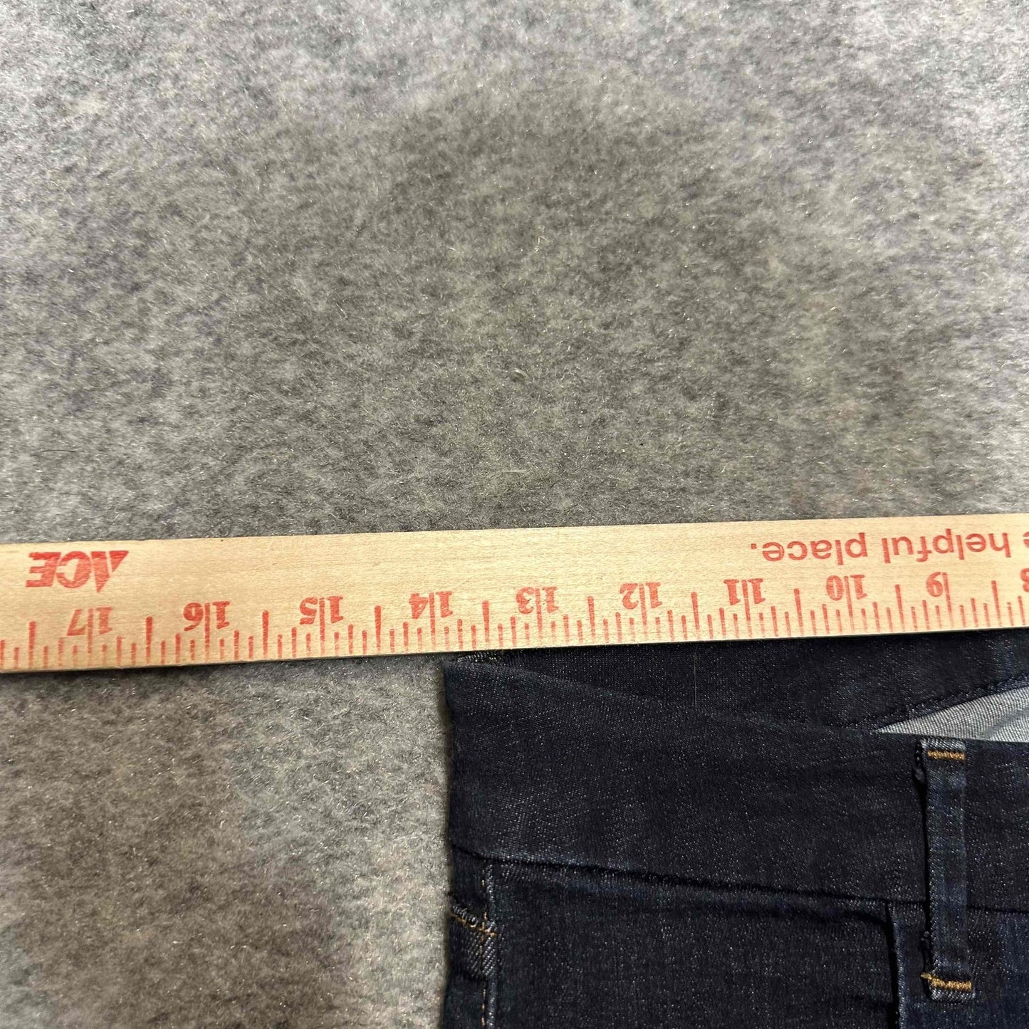 New J Brand Anja Women's Cuffed Skinny Jeans Size 27 Blue Dark Wash Denim