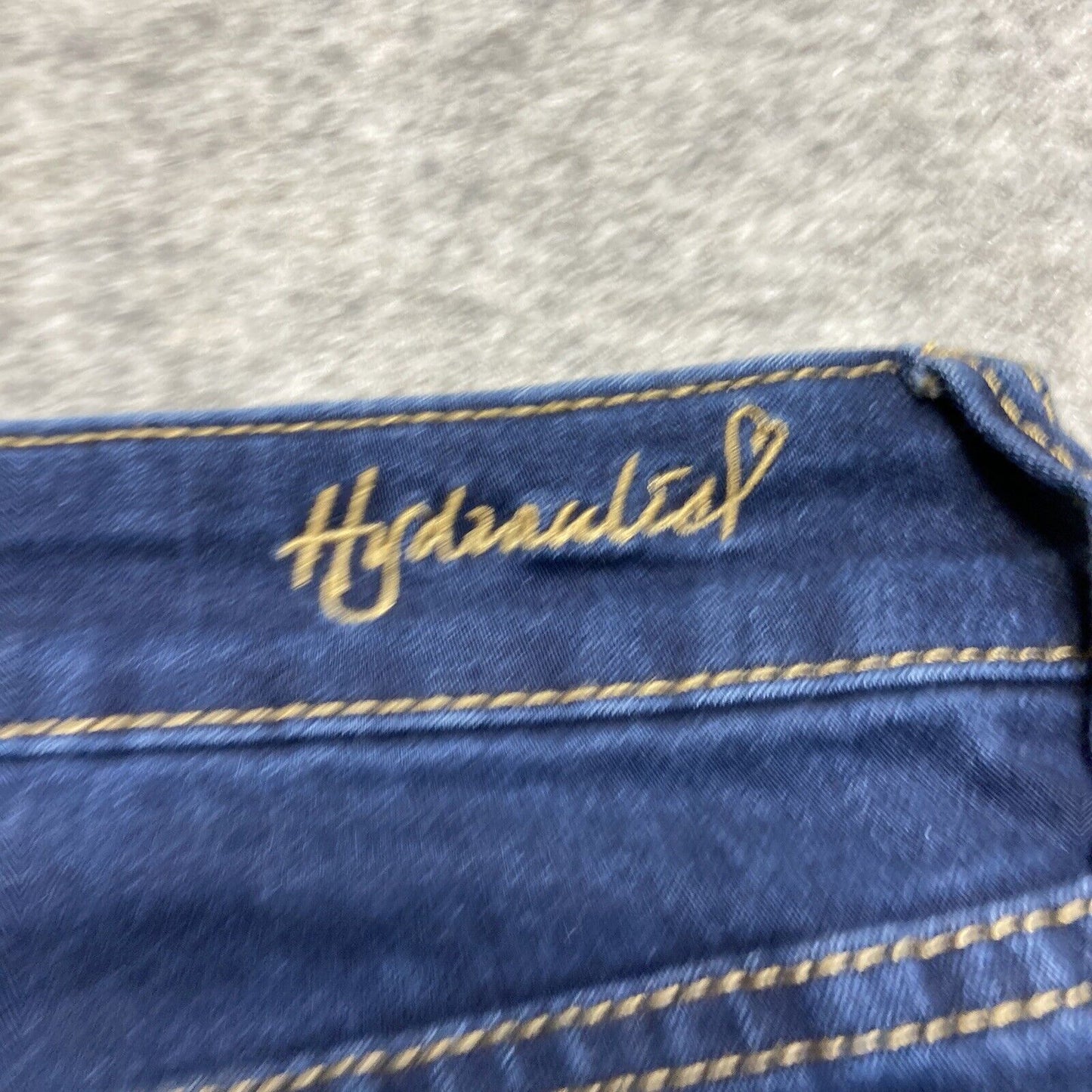Hydraulic Skinny Jeans Women's Size 7/8 Blue Dark Wash Denim