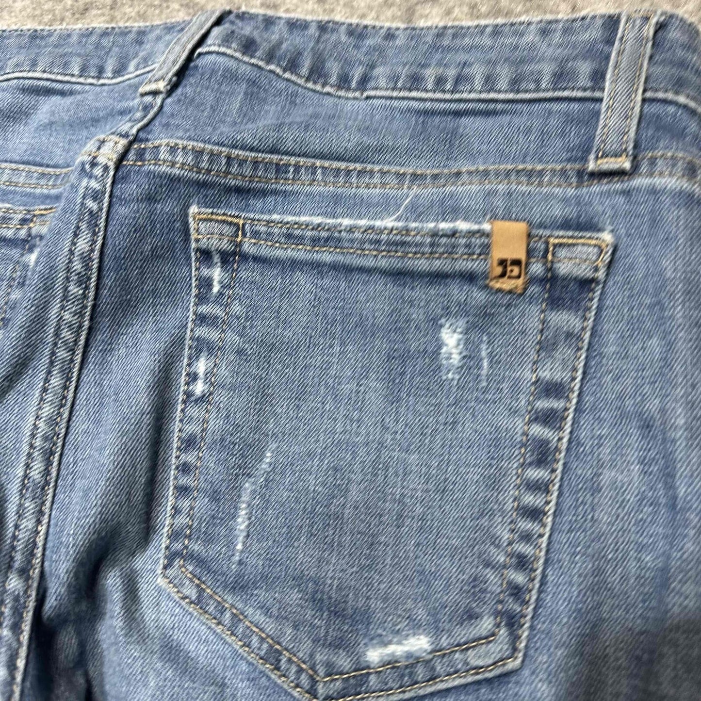 Joe's Women's Distressed Skinny Jeans Size 26 Blue Medium Wash Denim