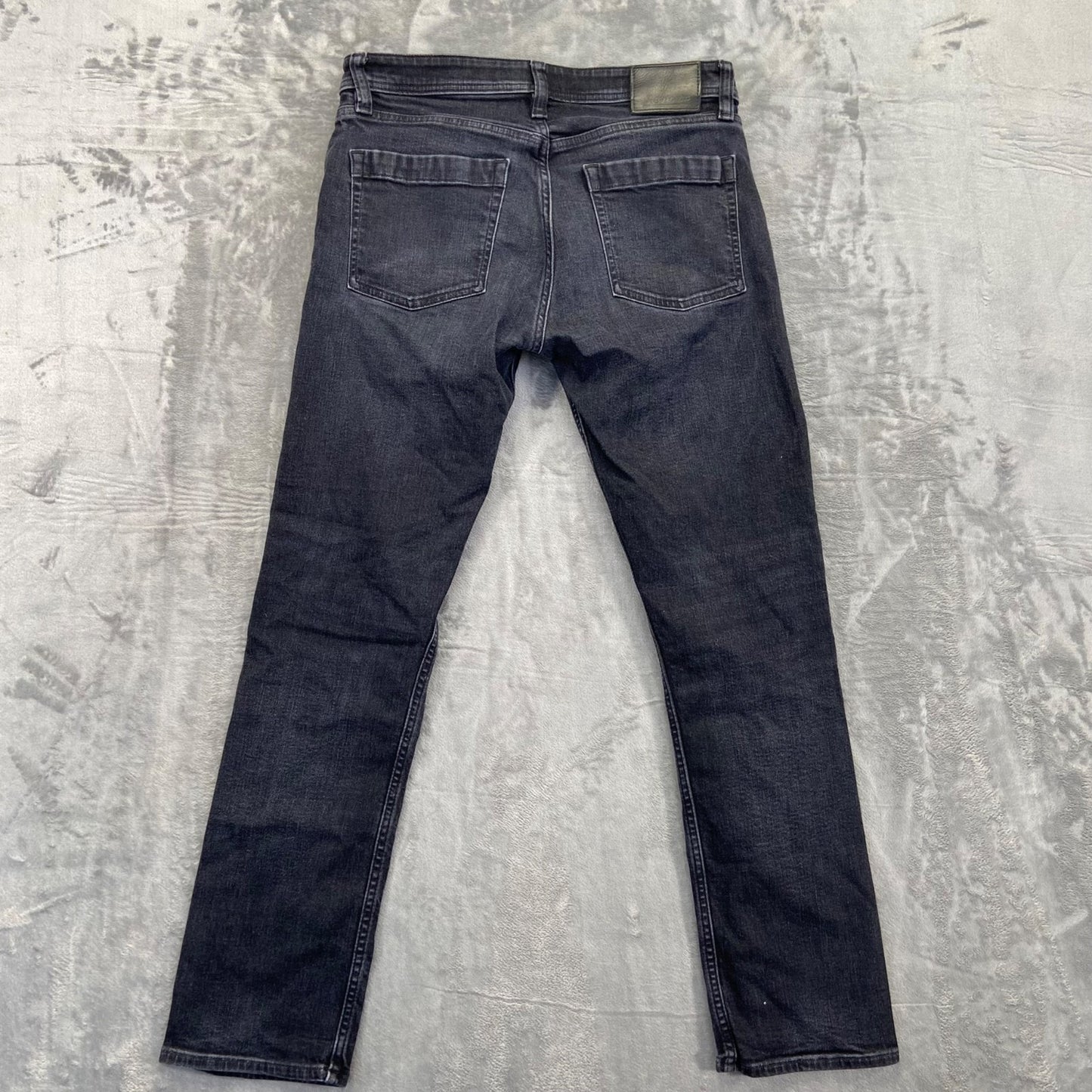 Revtown Men's Sharp Straight Jeans Size 31x30 Blue Dark Wash
