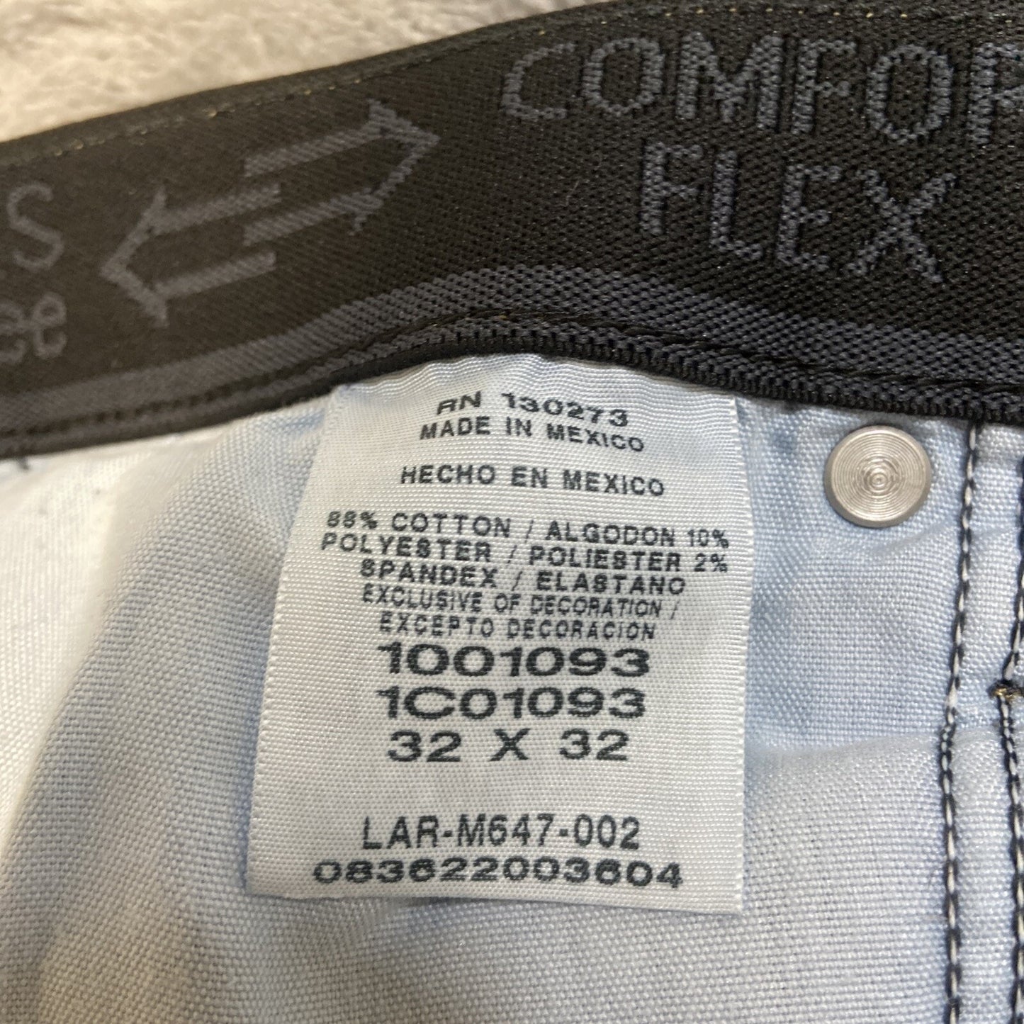 Lee Riders by Lee Comfort Flex Relaxed Jeans Men's Size 32x32 Blue Denim
