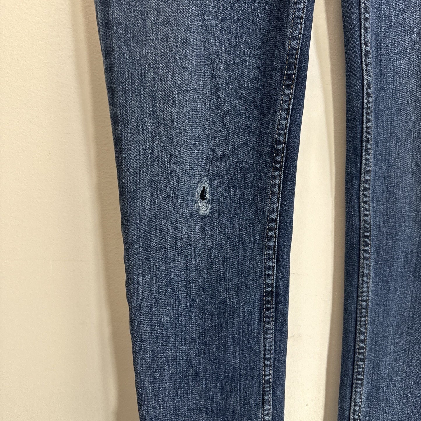 Calvin Klein Jeans Ankle Skinny Womens 6 Blue Denim Mid Rise 5 Pockets