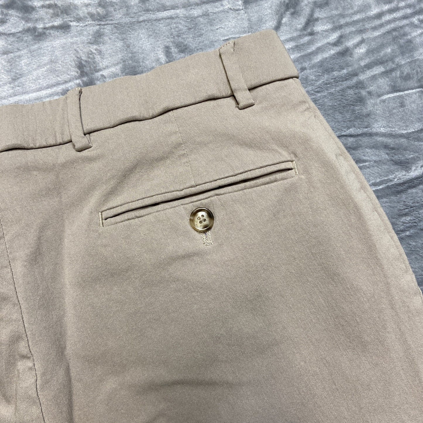 Tommy Hilfiger Wool Dress Pants Men's Size 32x32 Khaki Brown