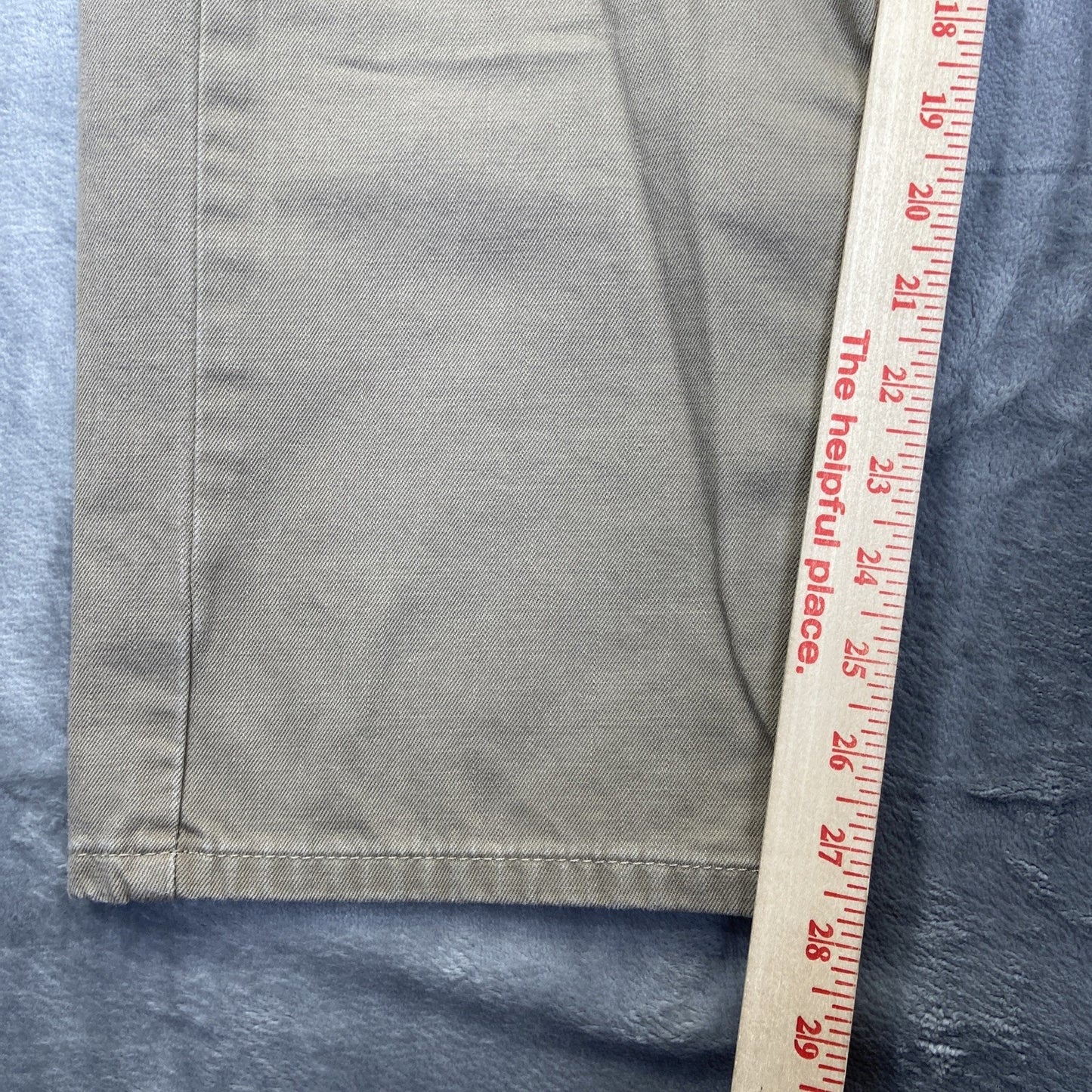 Levi's 505 Straight Jeans Men's Size 40x30 Taupe Brown Denim