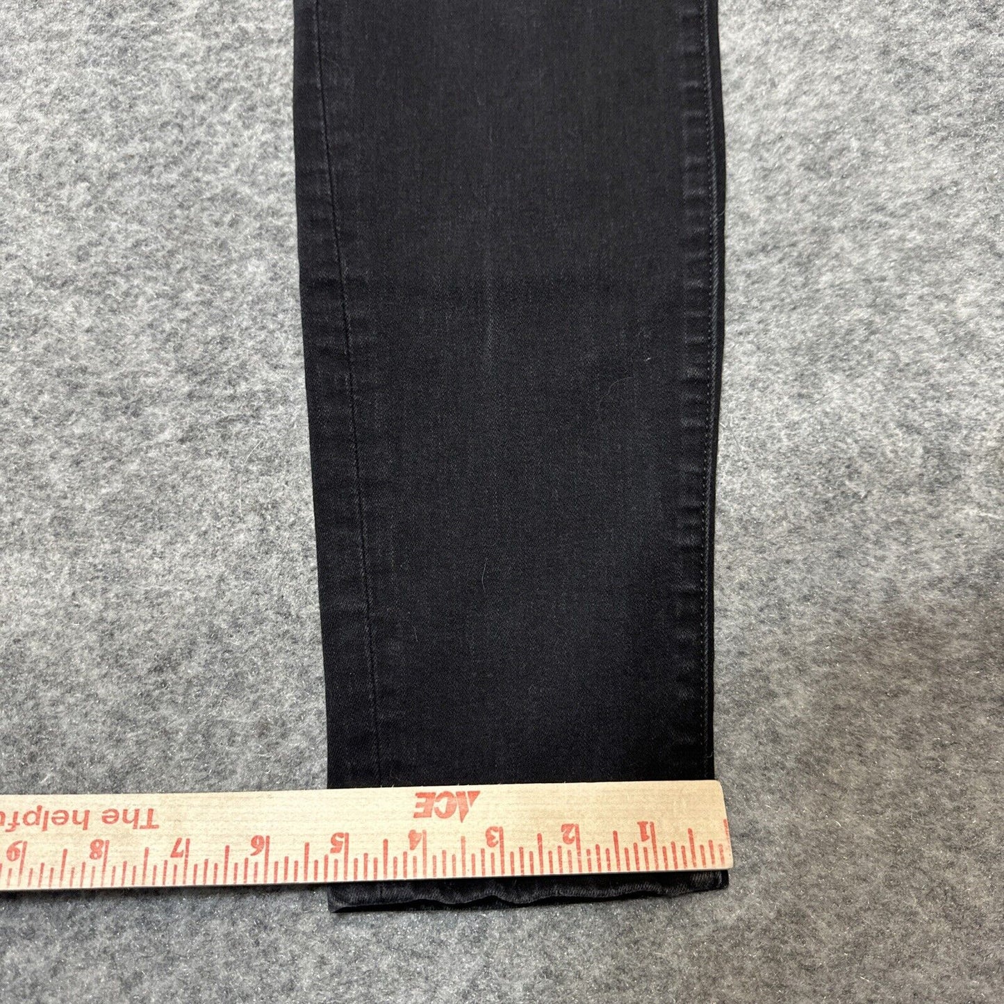 J.Crew Mercantile Women's Skinny Jeans Size 29 Black Dark Wash Denim