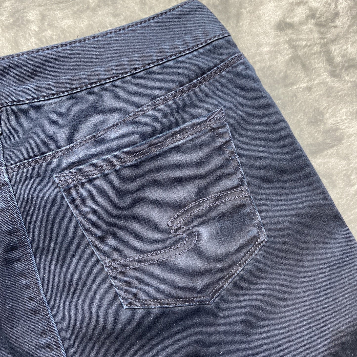 Silver Jeans Ashlee Skinny Jeans Women's Size 28x29 Dark Blue Denim