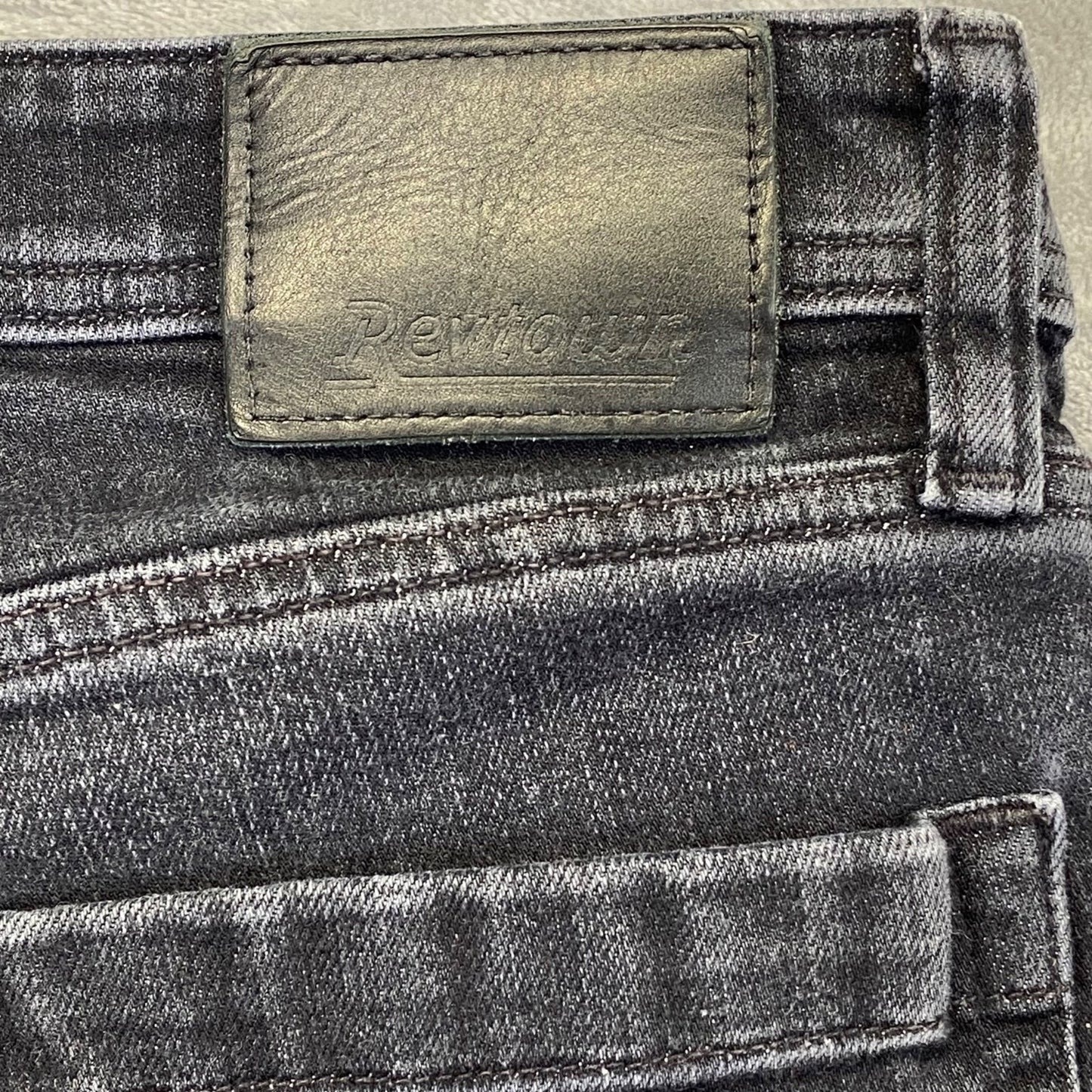 Revtown Men's Sharp Straight Jeans Size 31x30 Blue Dark Wash