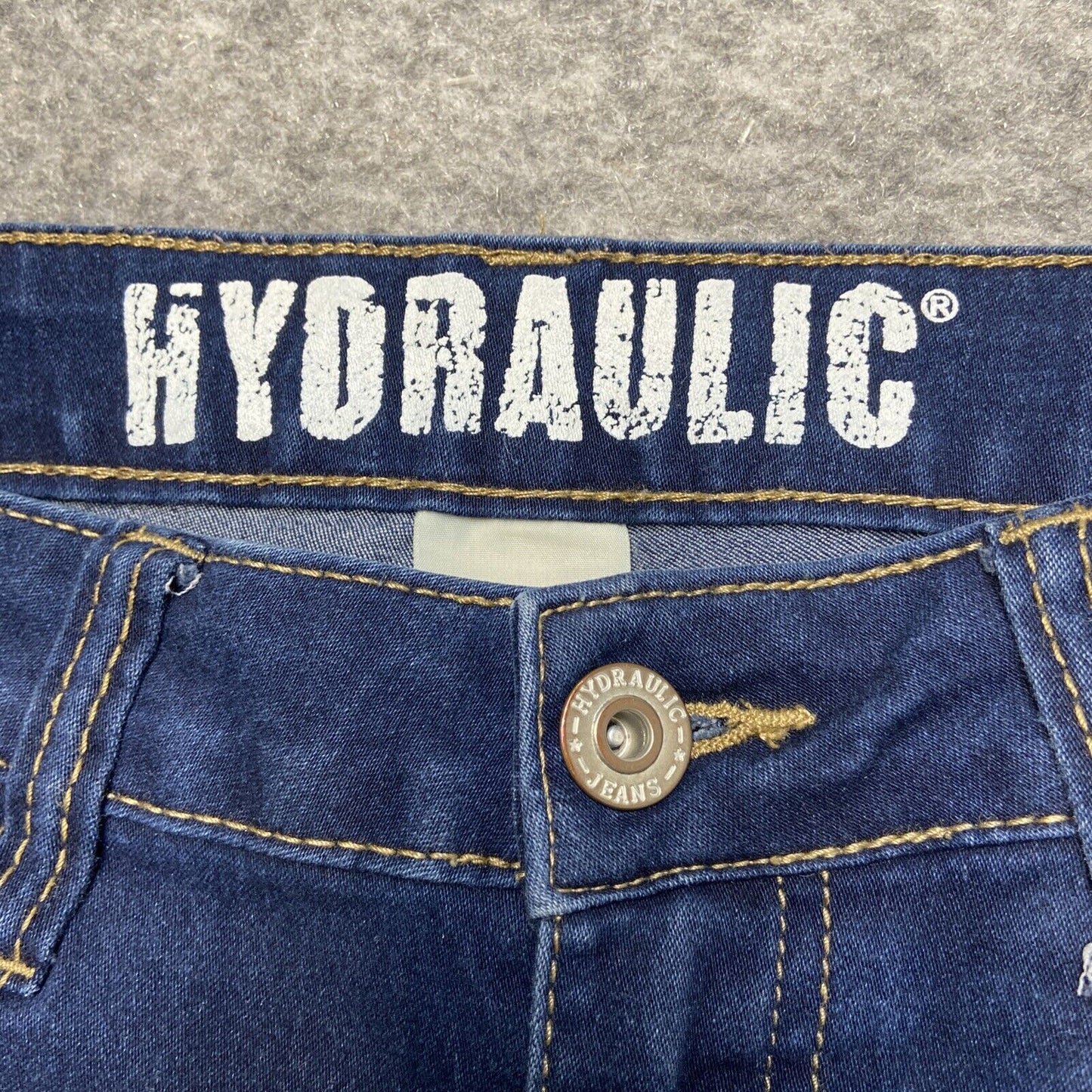 Hydraulic Skinny Jeans Women's Size 7/8 Blue Dark Wash Denim