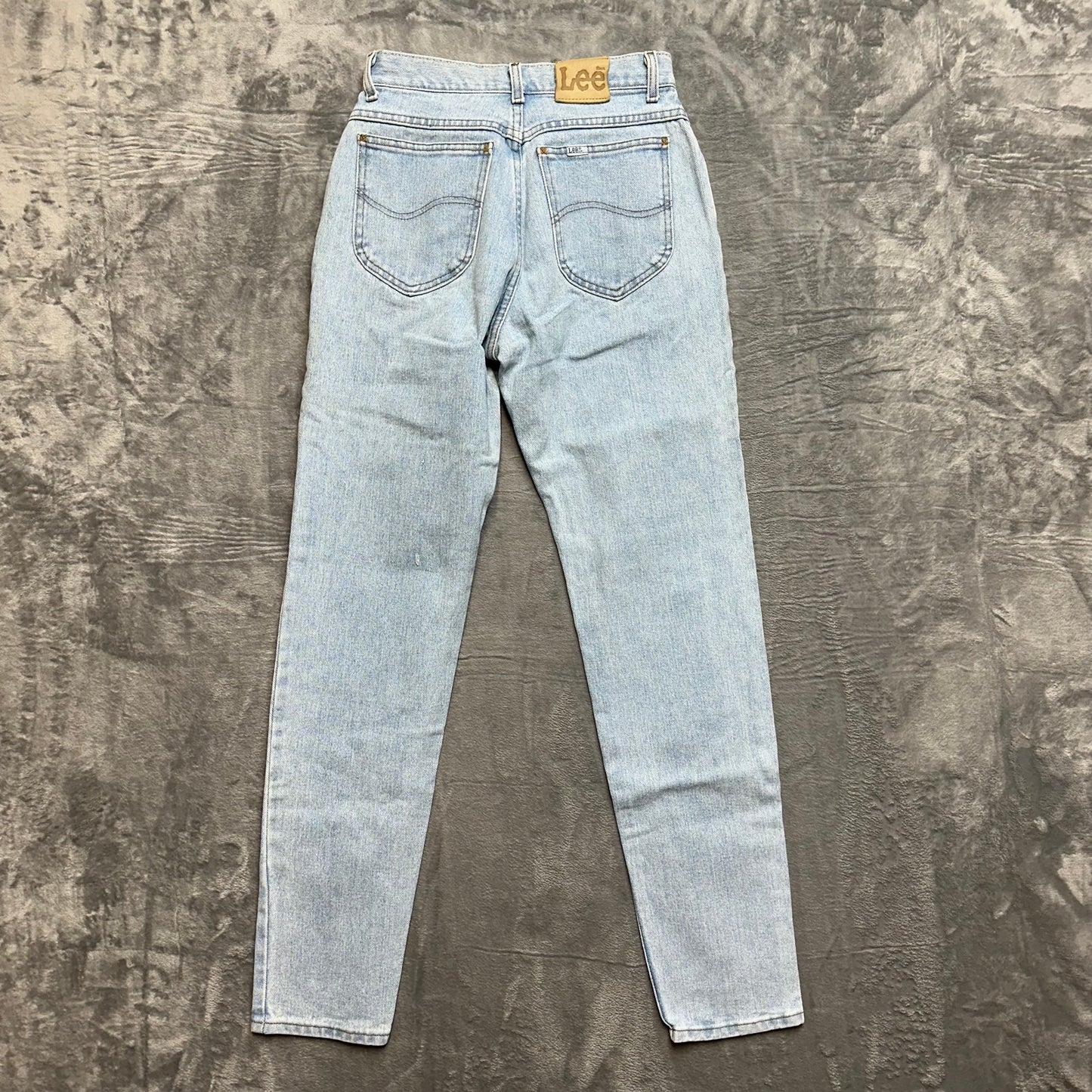 Lee Classic Fit Straight Jeans Women's Size 7 Blue Denim