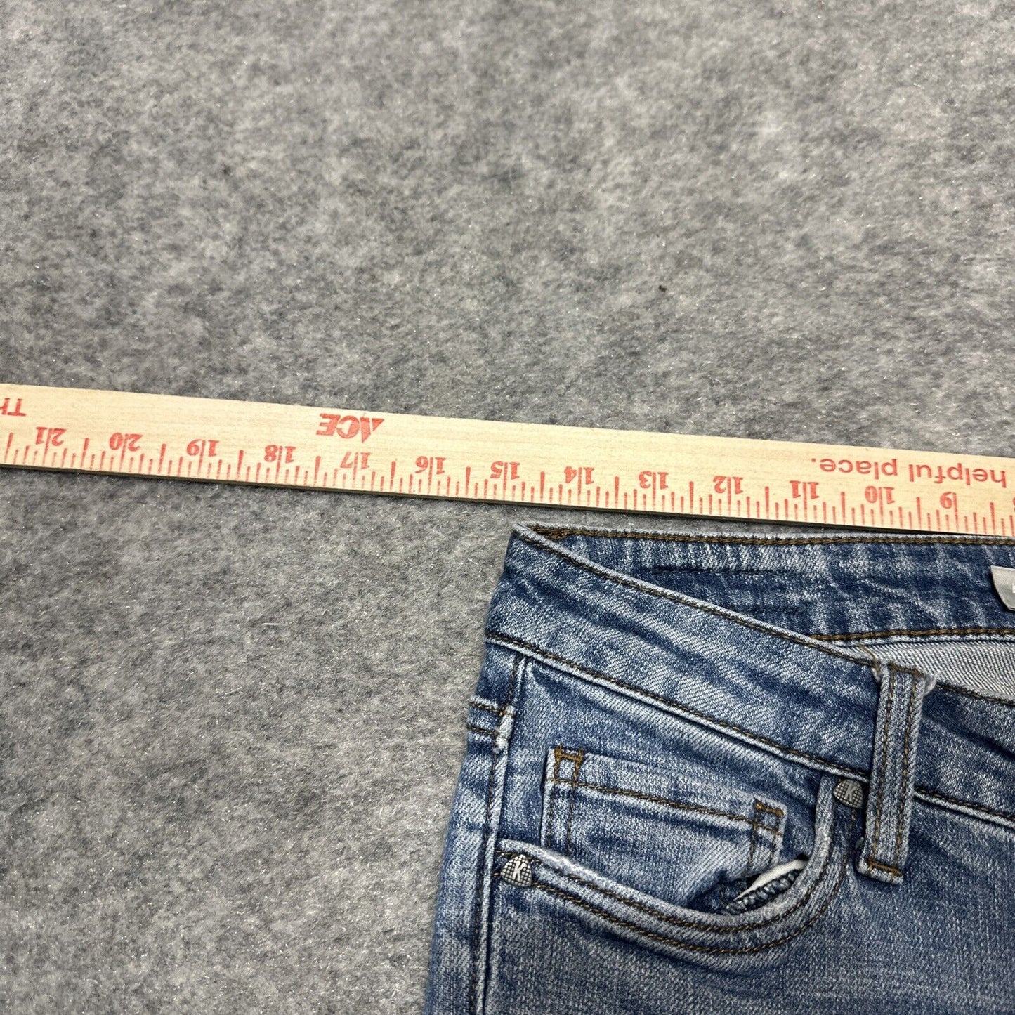 KUT From The Kloth Catherine Boyfriend Women's Distressed Jeans Size 4 Blue