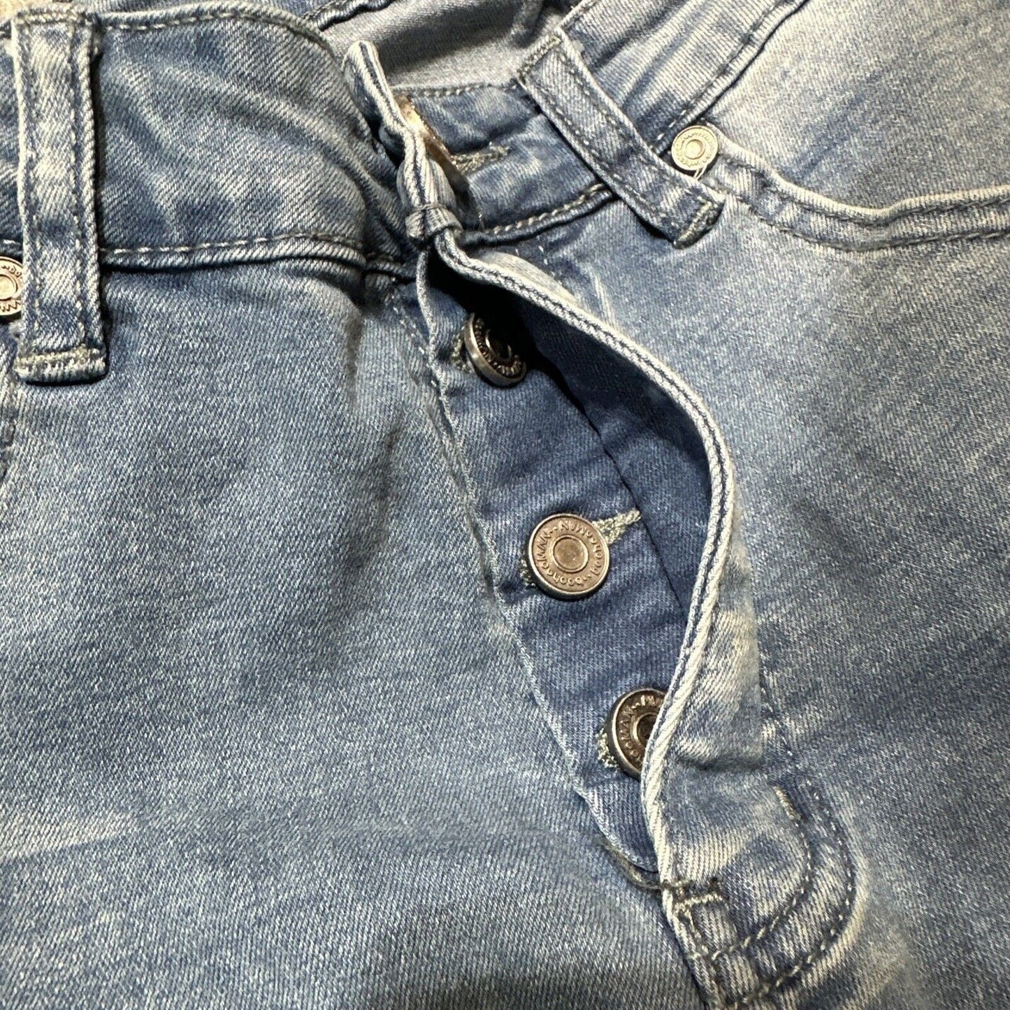Boohoo MAN Skinny Men's Jeans Size 30S Blue Light Wash Denim