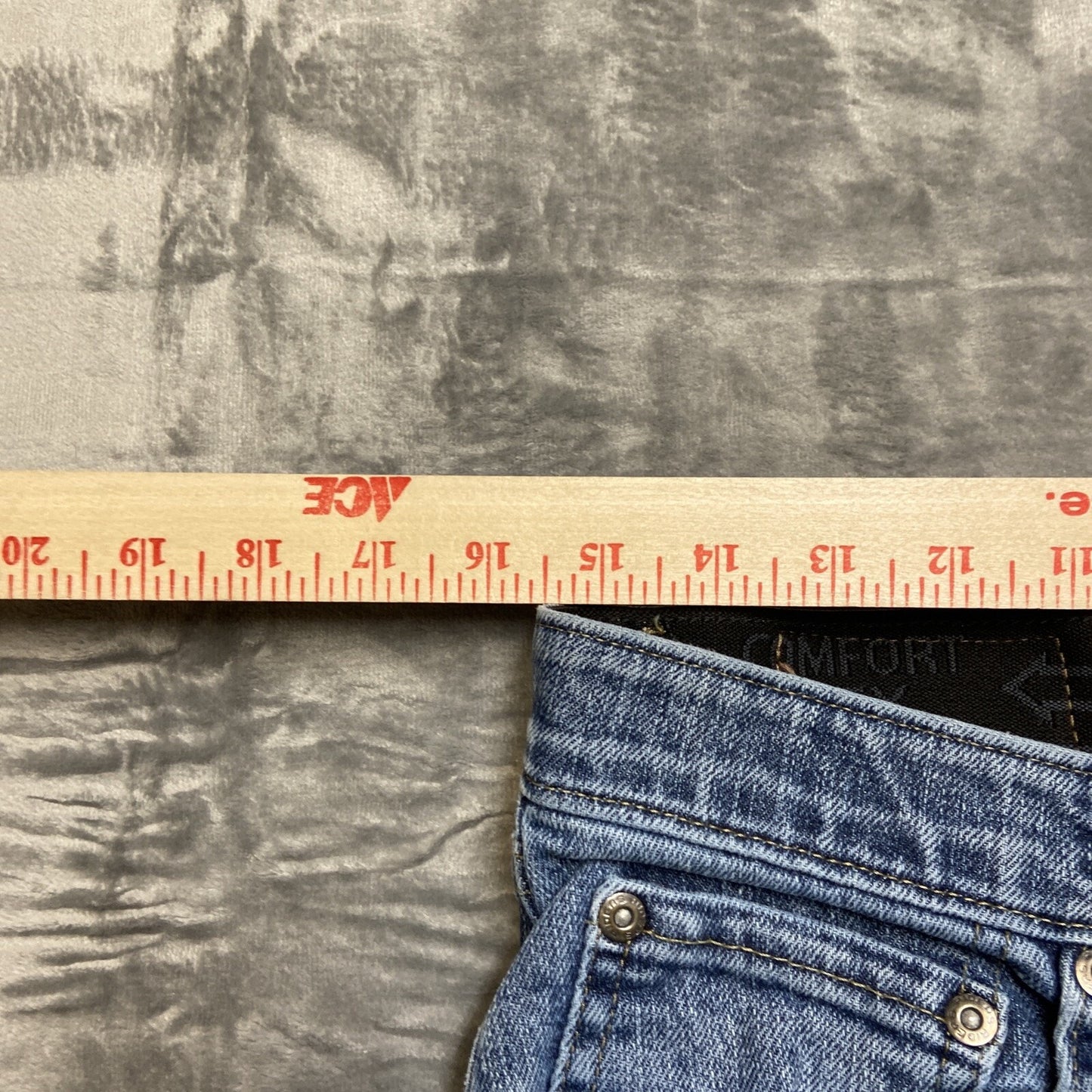 Lee Riders by Lee Comfort Flex Relaxed Jeans Men's Size 32x32 Blue Denim