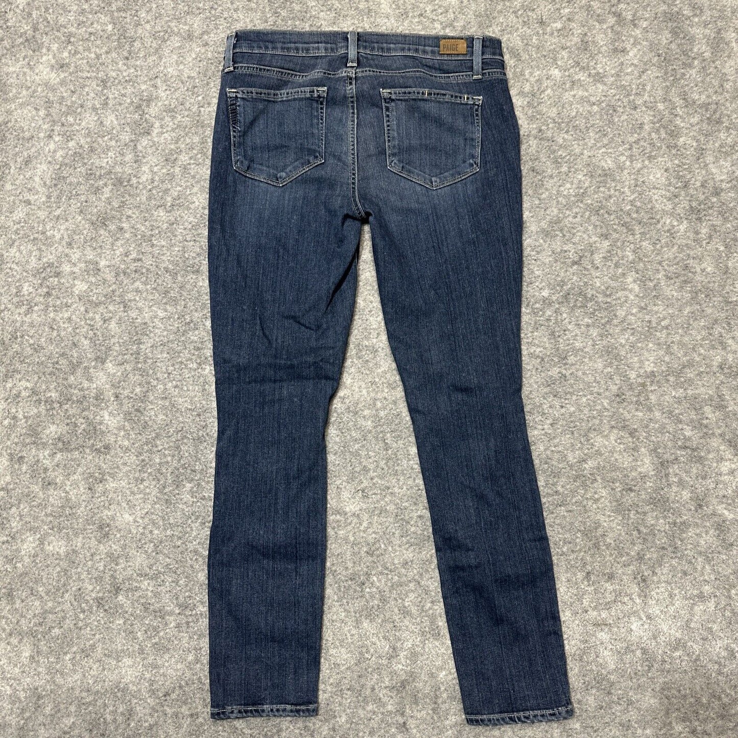Paige Verdugo Ankle Women's Jeans Size 28 Blue Dark Wash Denim