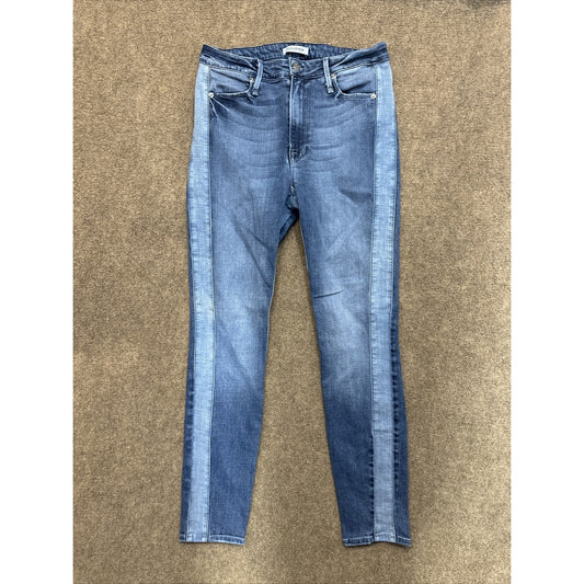 Good American Good Waist Women's Jeans Size 6/28 Blue Stone Wash Denim